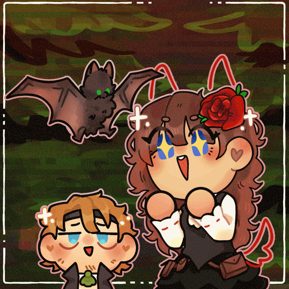 mini, half body, complicated animation