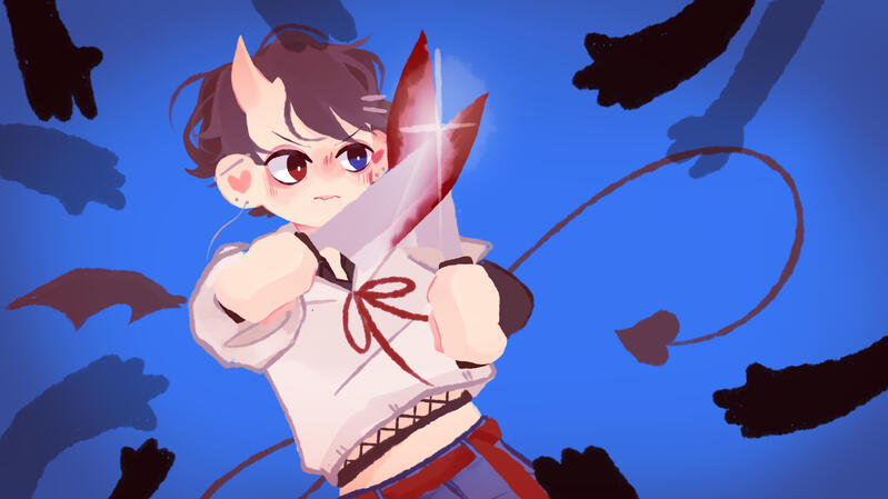 full size, half body